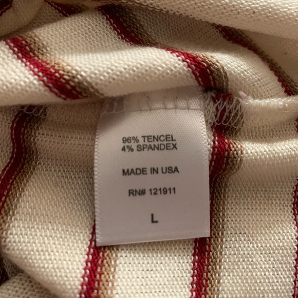 LNA Jamie Stripe Knit Raglan Sleeve Pullover - Picture 11 of 11